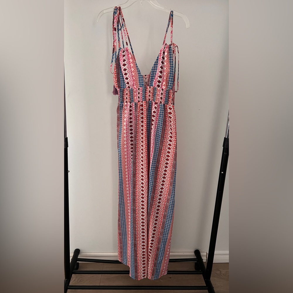 Colorful Striped Maxi Dress
